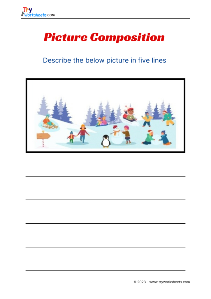 Picture Composition - Try Worksheets