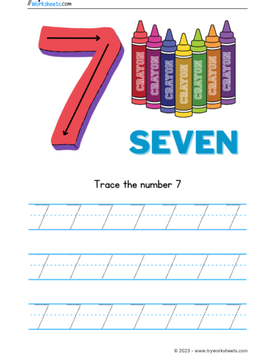Number-7-Tracing