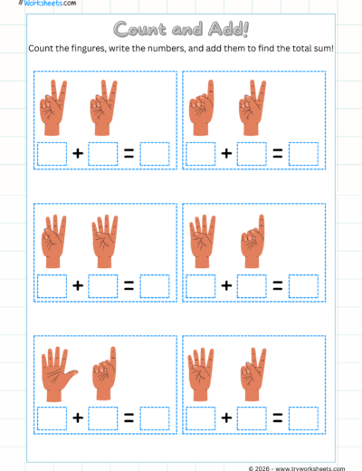 UKG Addition Worksheets – Free Printable Addition Worksheets
