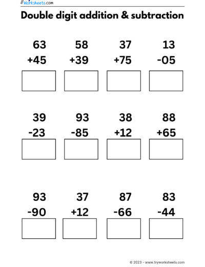 Add & Subtract