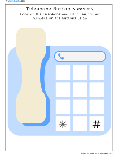 Forward and Backward Counting Worksheets