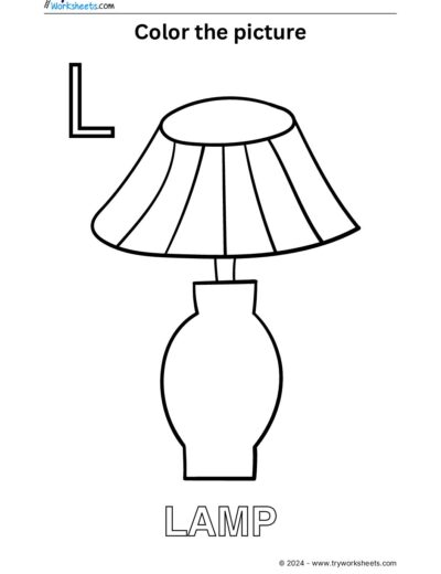 Color the Picture – L