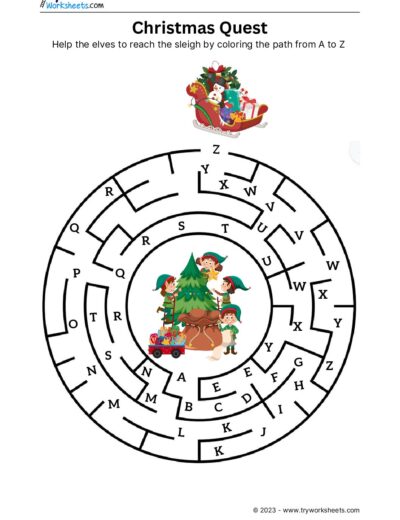 Christmas Maze