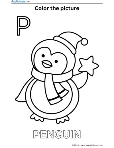 Color the Picture – P