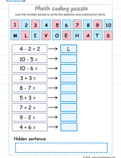 Logical Thinking Worksheets for UKG