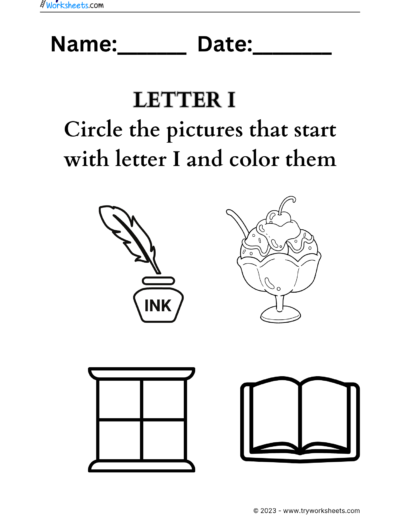 Letter coloring I