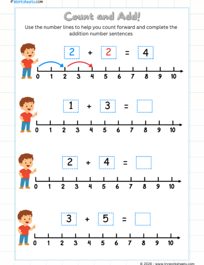 UKG Addition Worksheets – Free Printable Addition Worksheets