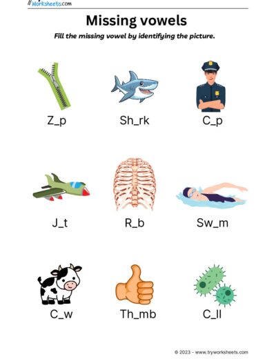 Missing vowels-2