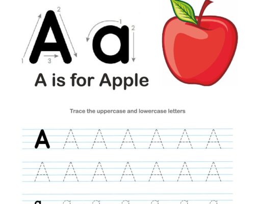 Tracing Letter – A