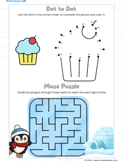 Logical Thinking Worksheets for UKG