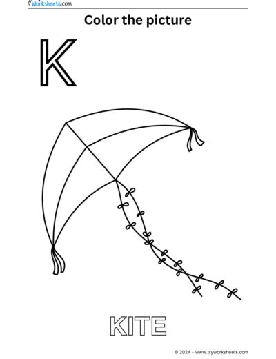 Color the Picture – K