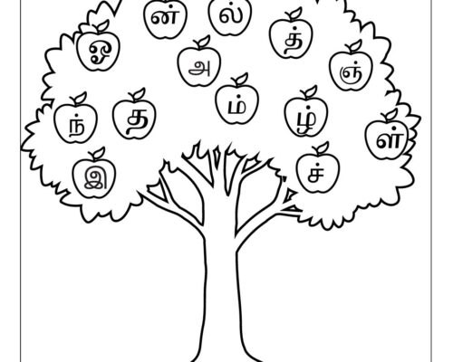 Tamil Grade 2 Mei Eluthukalai Vannamiduga