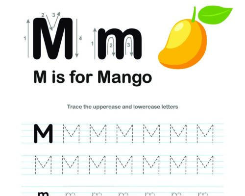 Tracing  Letter – M