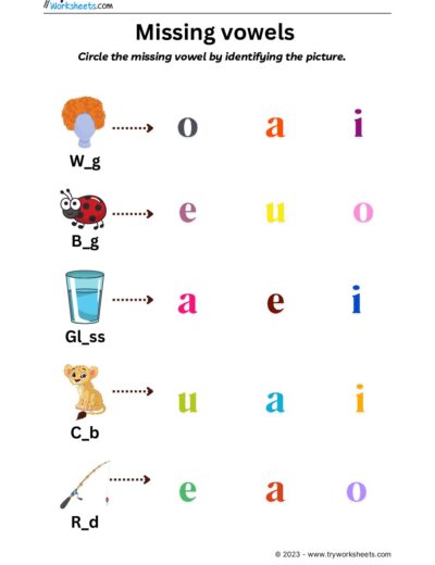 Missing vowels-3