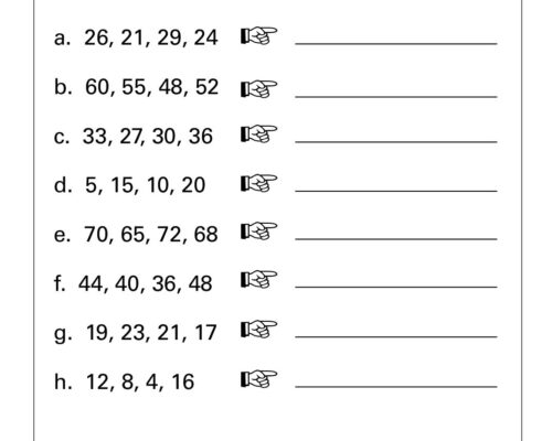 Math – Grade 1: Descending Order Worksheet | Arrange Numbers