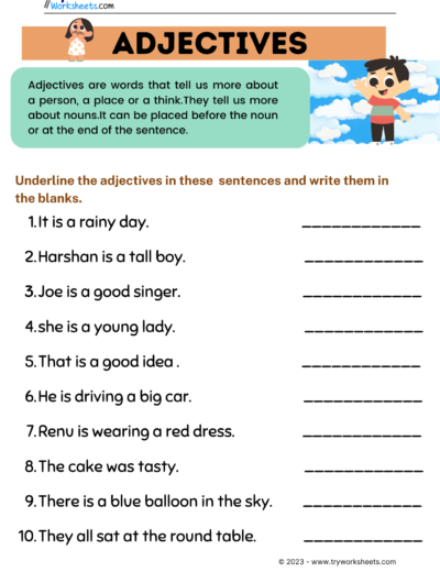 Adjectives