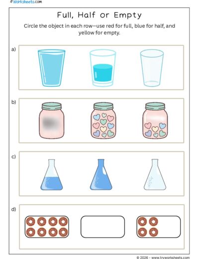 Full, Half or Empty
