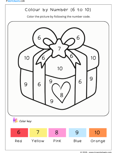Color by Number Worksheets for Kids | Free Math Worksheets