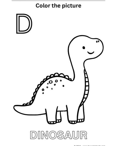 Color the Picture – D