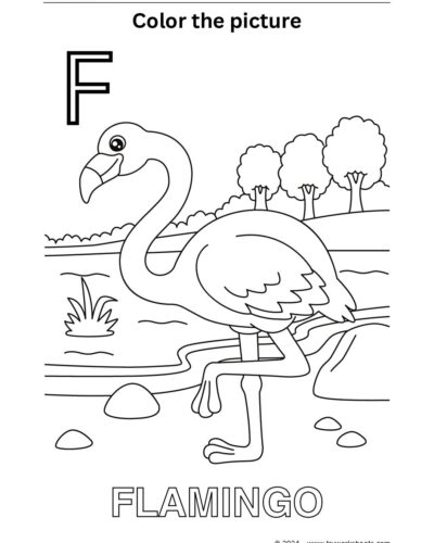 Color the Picture – F
