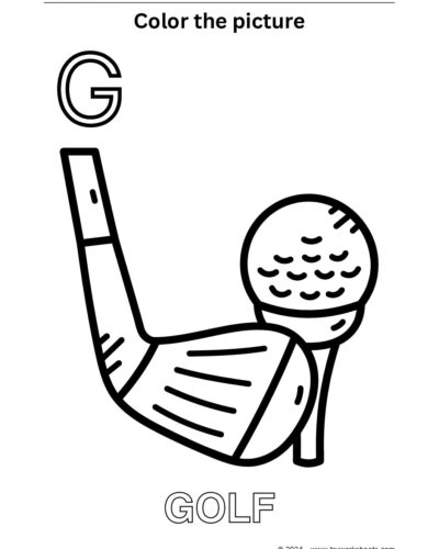 Color the Picture – G