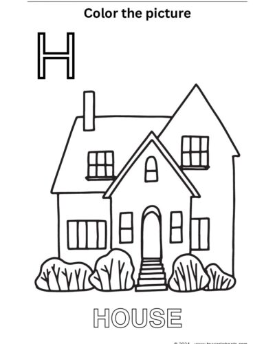 Color the Picture – H