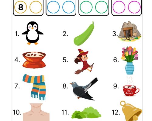 Hindi Worksheets –Identifying Vyanjan 10
