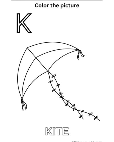 Color the Picture – K