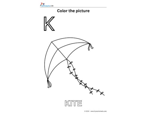 Color the Picture – K