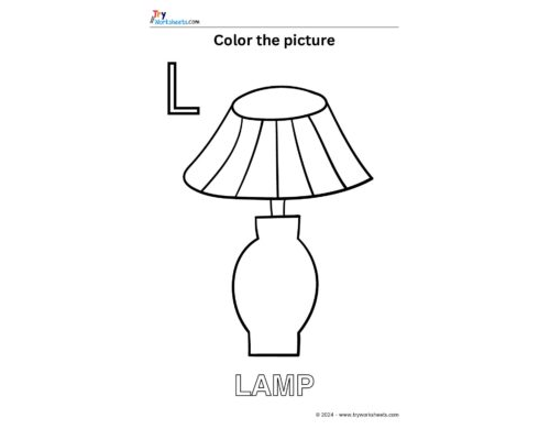 Color the Picture – L