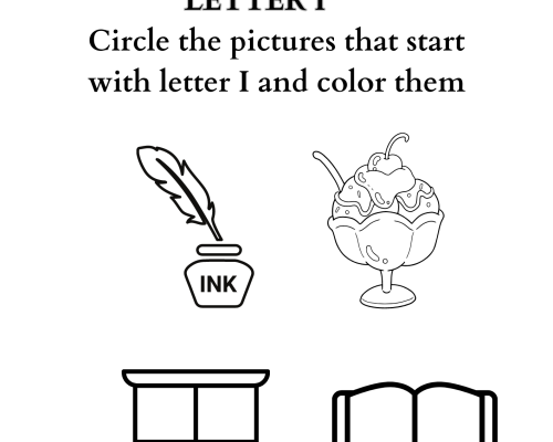 Letter coloring I