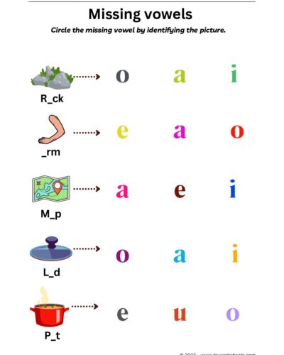 Missing vowels-4