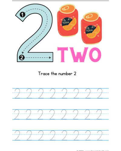 Number-2-Tracing