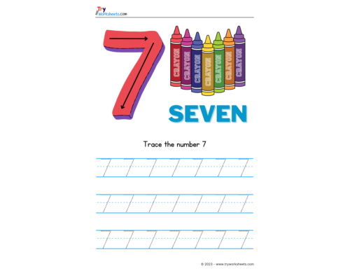 Number-7-Tracing