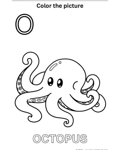 Color the Picture – O