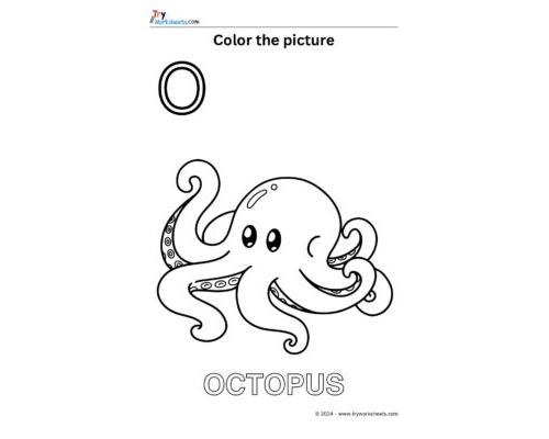 Color the Picture – O