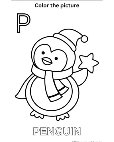 Color the Picture – P