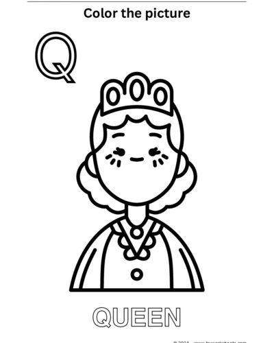 Color the Picture – Q