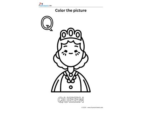 Color the Picture – Q