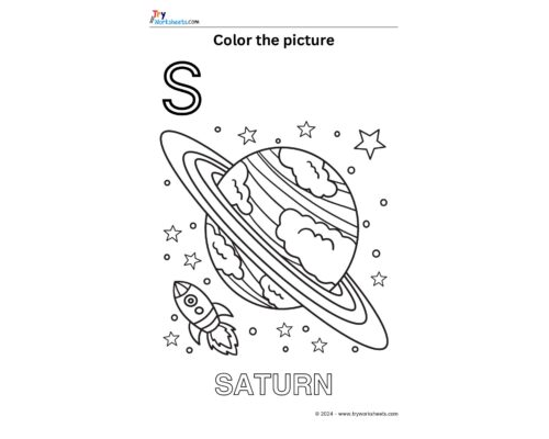 Color the Picture – S