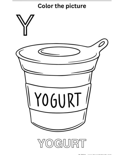 Color the Picture – Y