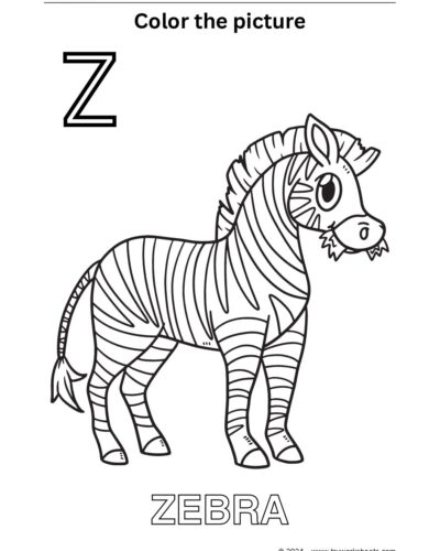 Color the Picture – Z