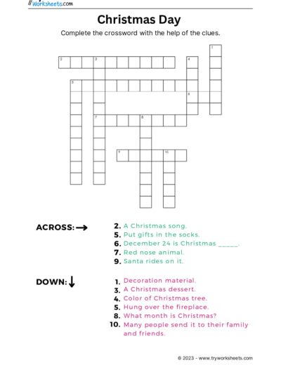 Christmas Crossword