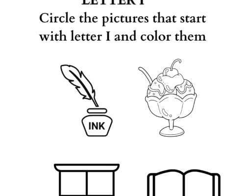 Letter coloring I