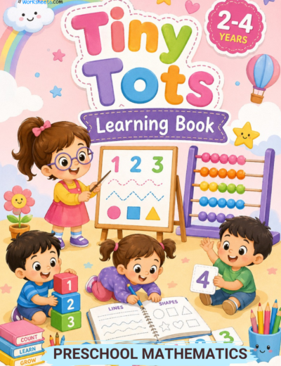 Tiny Tots Math Learning Book for Ages 2–4 | Try Worksheets
