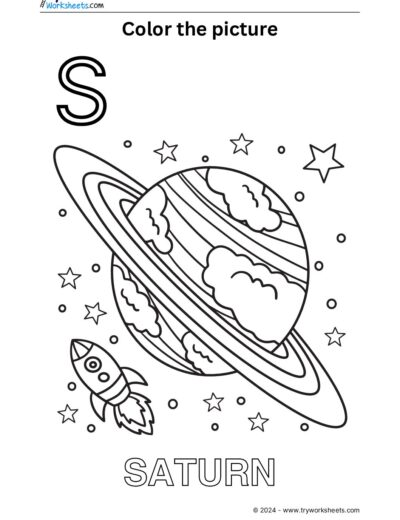 Color the Picture – S