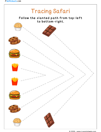 Pre-Writing Strokes Worksheets