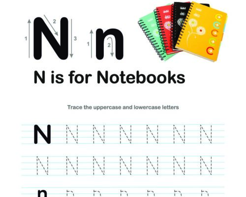 Tracing  Letter – N
