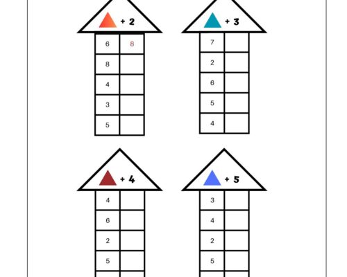 Math KG Worksheet – Addition