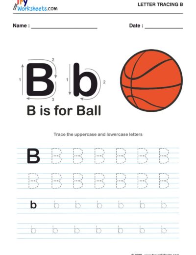 Tracing Letter- B